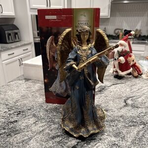 18" Renaissance Angel‎ with Musician instrument  Xmas Holiday Decoration  W/Box